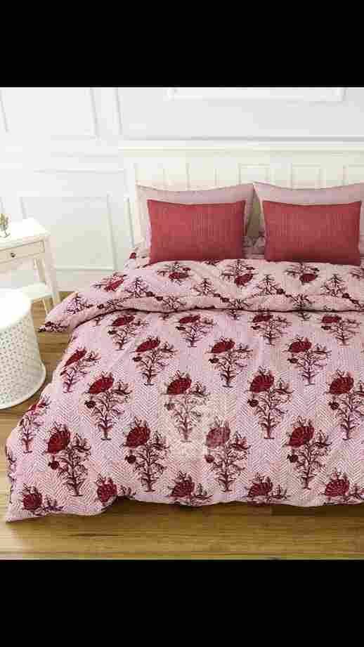 Double Size Cotton Print Bed sheet